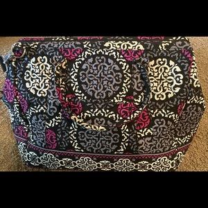 Vera Bradley Weekender in Canterberry Magenta